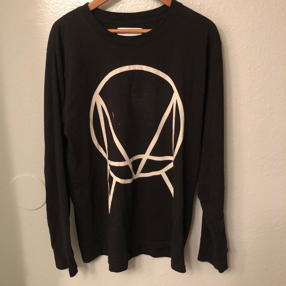 Black Crew Neck Long Sleeve